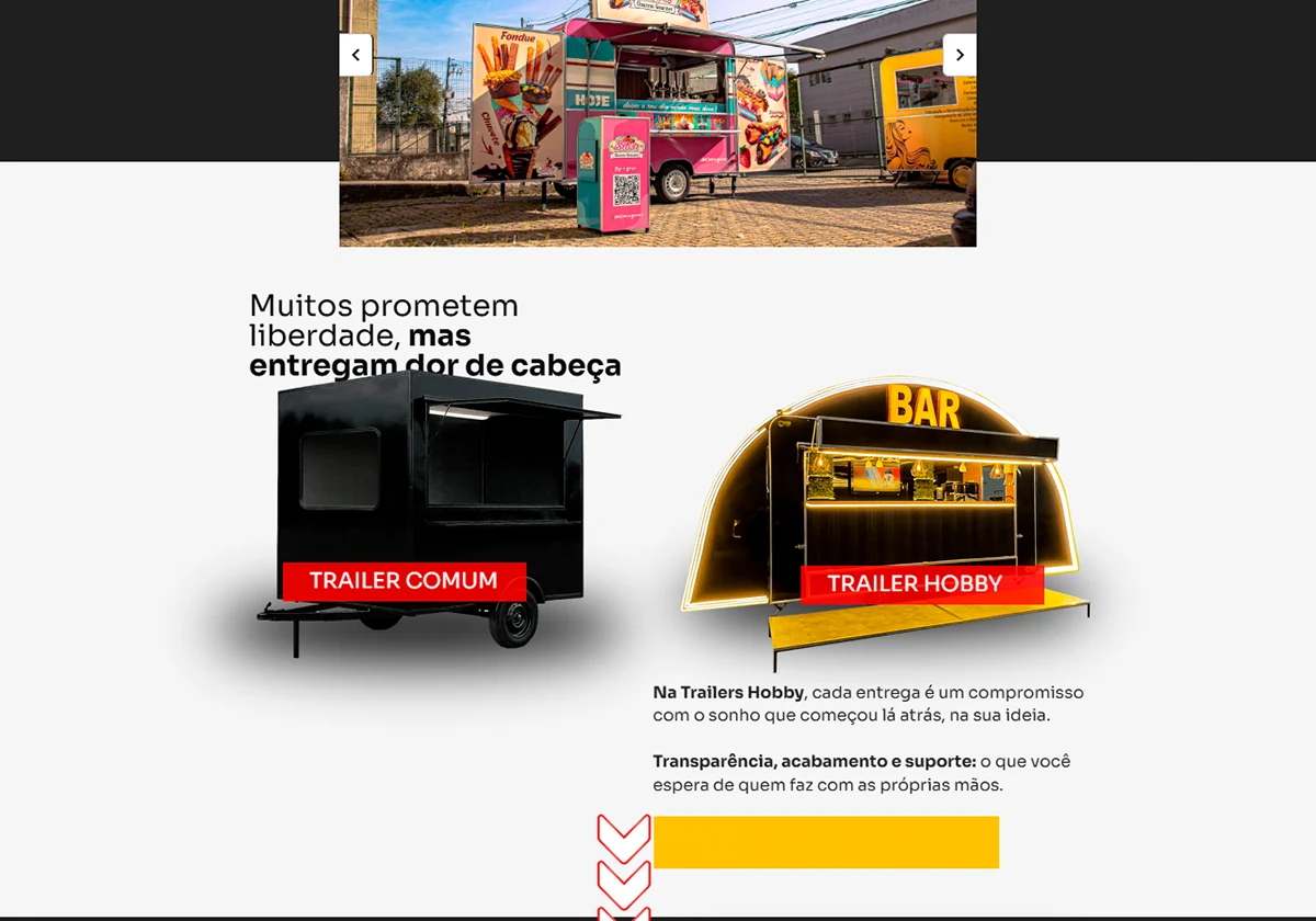 Detalhe 2 do projeto Trailers Hobby