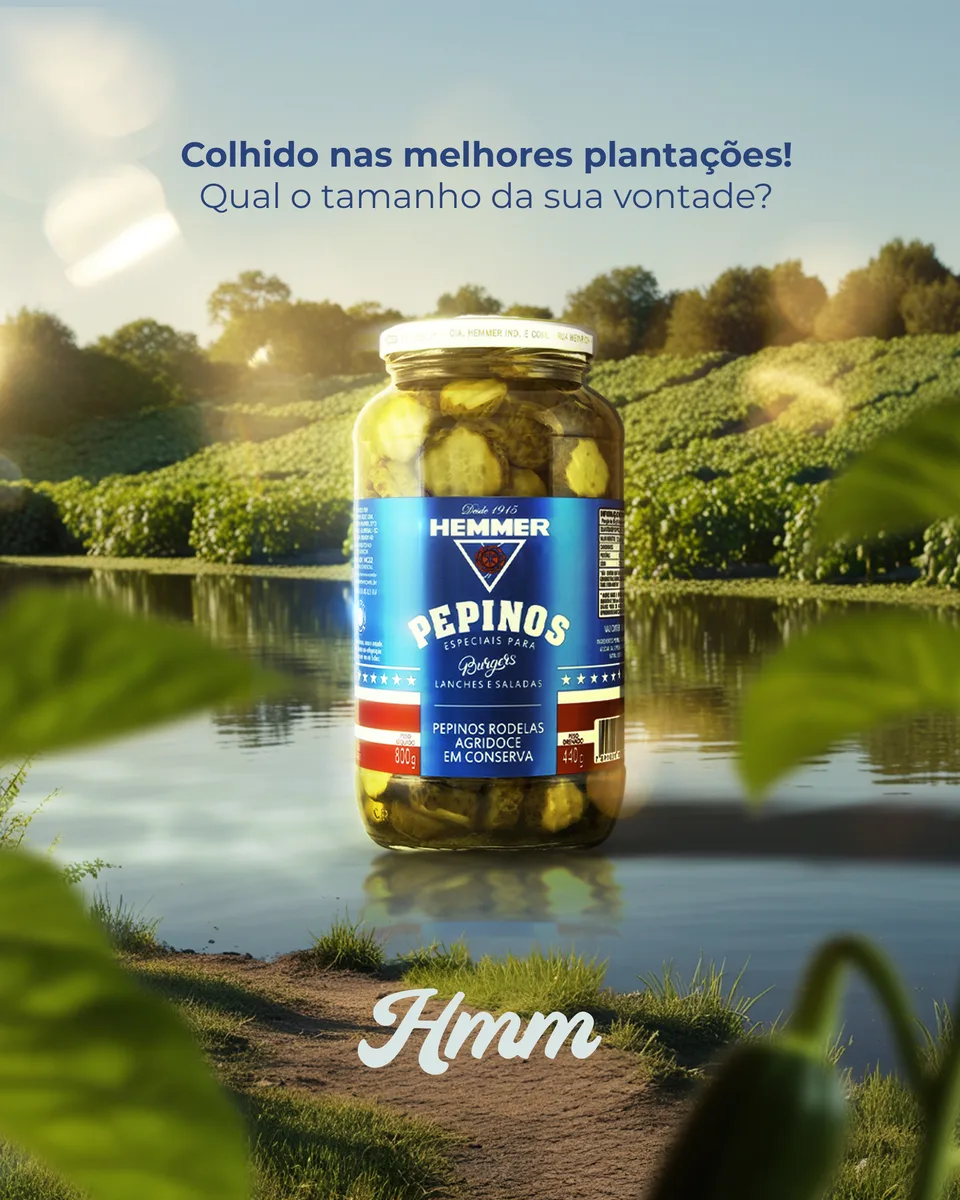 Pepinos em conserva