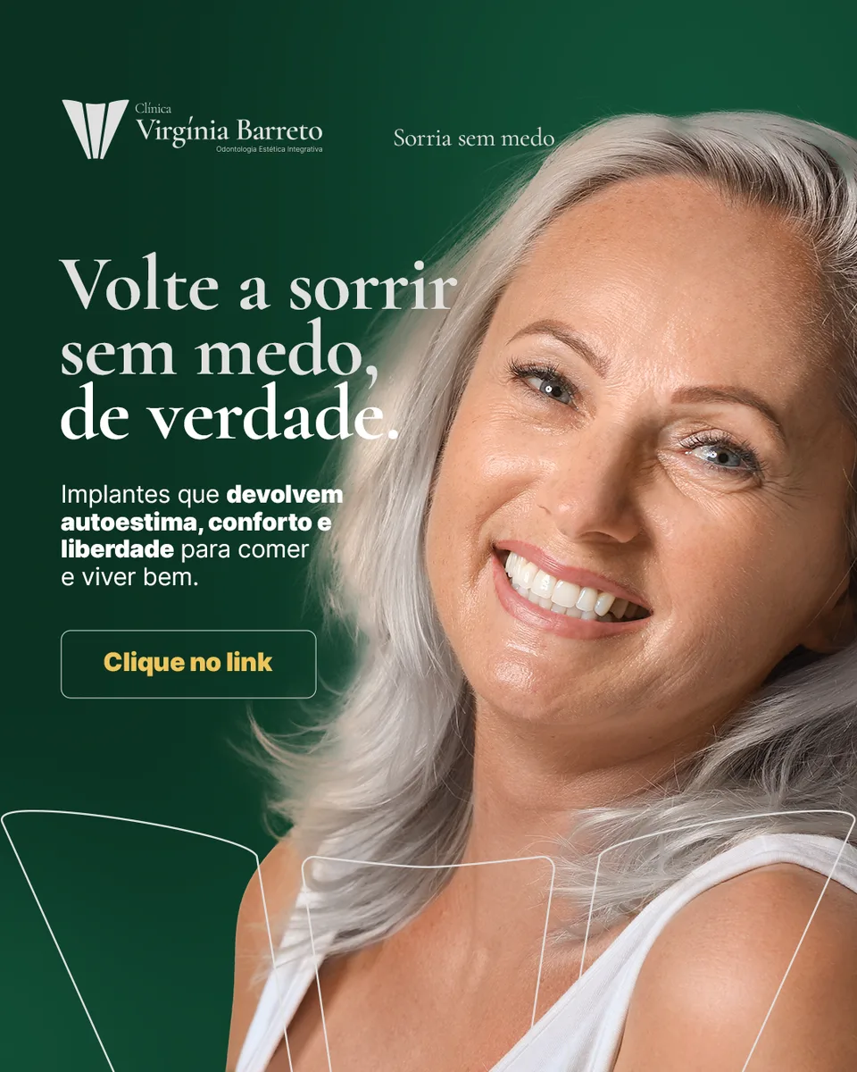 Volte a sorrir sem medo