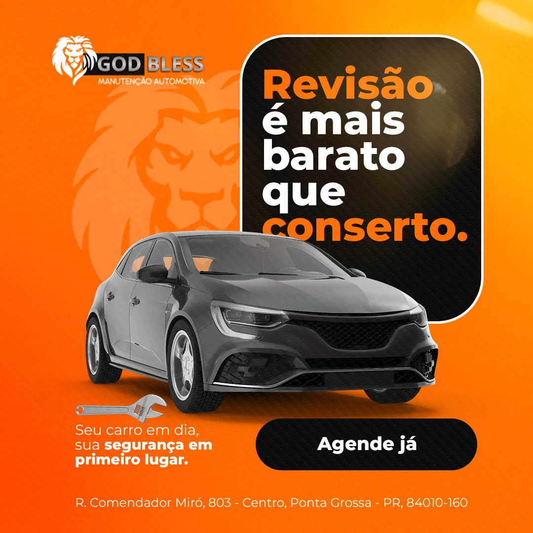 Revisão é mais barato que conserto